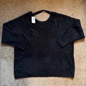 NWT Torrid Deep V Neck Wool Long Sleeve Size 3 22-24